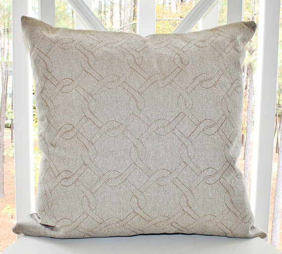 Items similar to SALE 25.00 18" or 20" Gray Pillow Grey Geometric