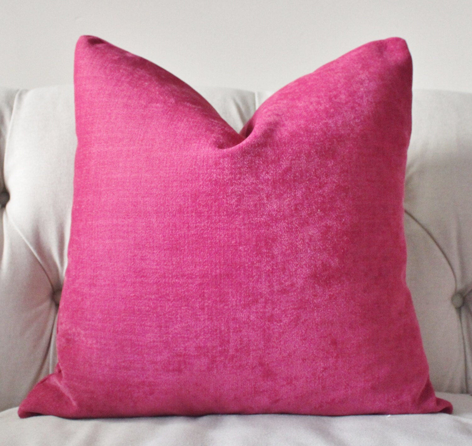 large pink throw pillows