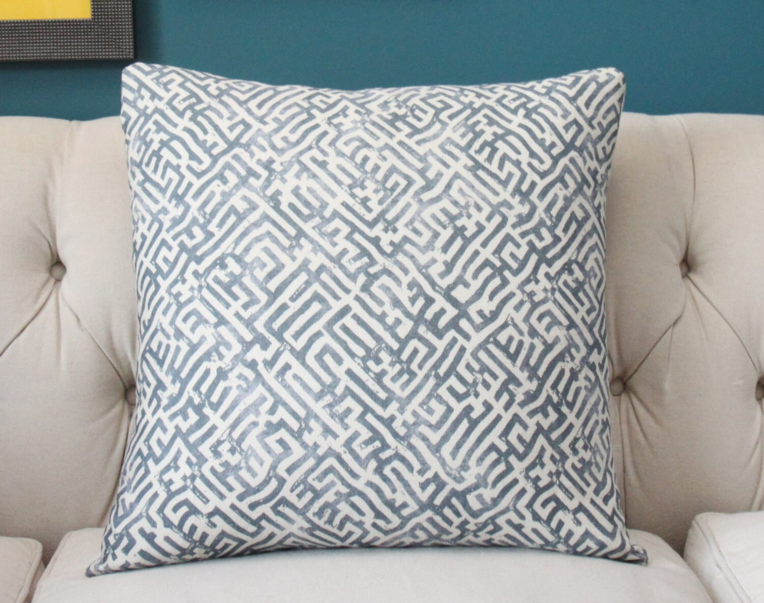 Zak and Fox Pillow Cover BASILICA in Byzantine Home Decor Etsy