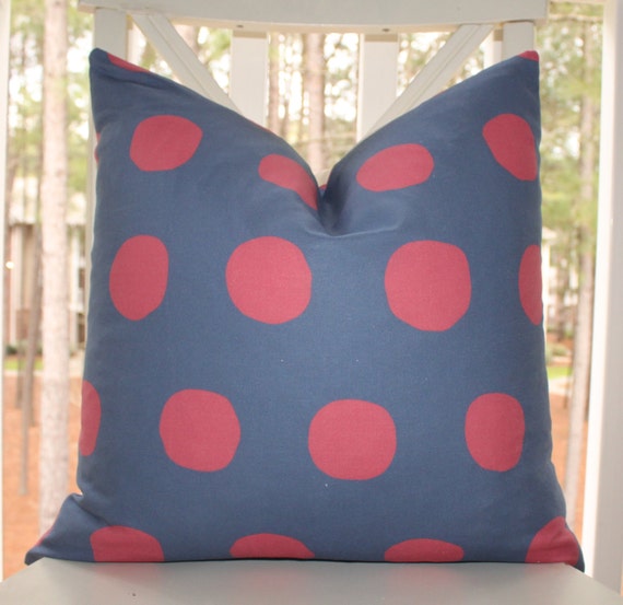 Items similar to Decorative Blue Pillow Cobalt Blue Pillow Blue