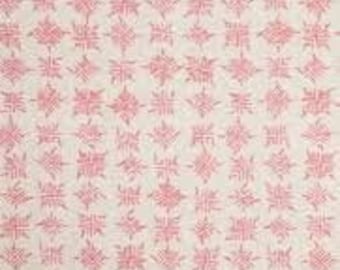 Schuyler Samperton firefly in Rose / Pink. Pillow Cover