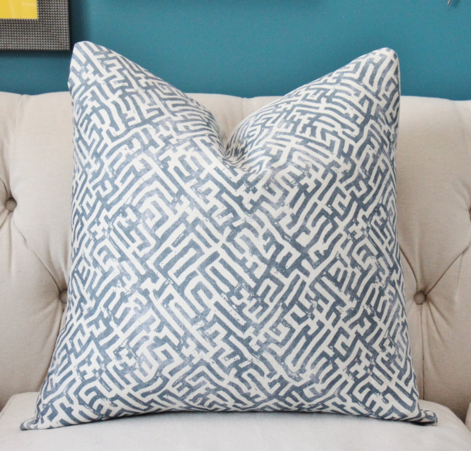 Zak and Fox Pillow Cover BASILICA in Byzantine Home Decor Etsy