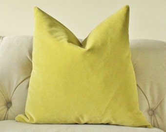 chartreuse outdoor pillows