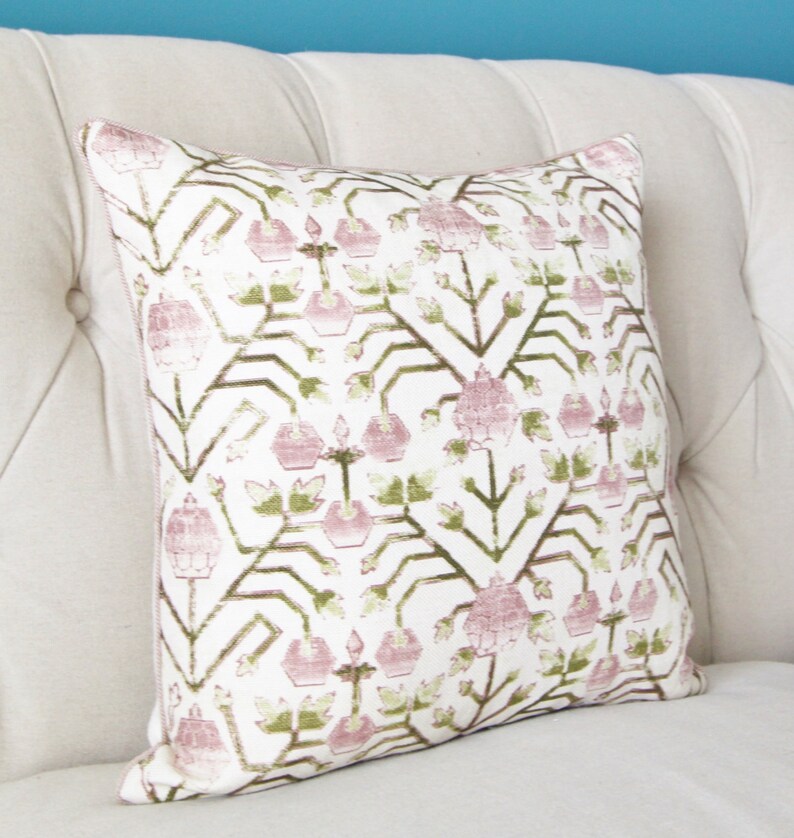 Purple Geometric Throw Pillow high End Designer Tribal Etsy