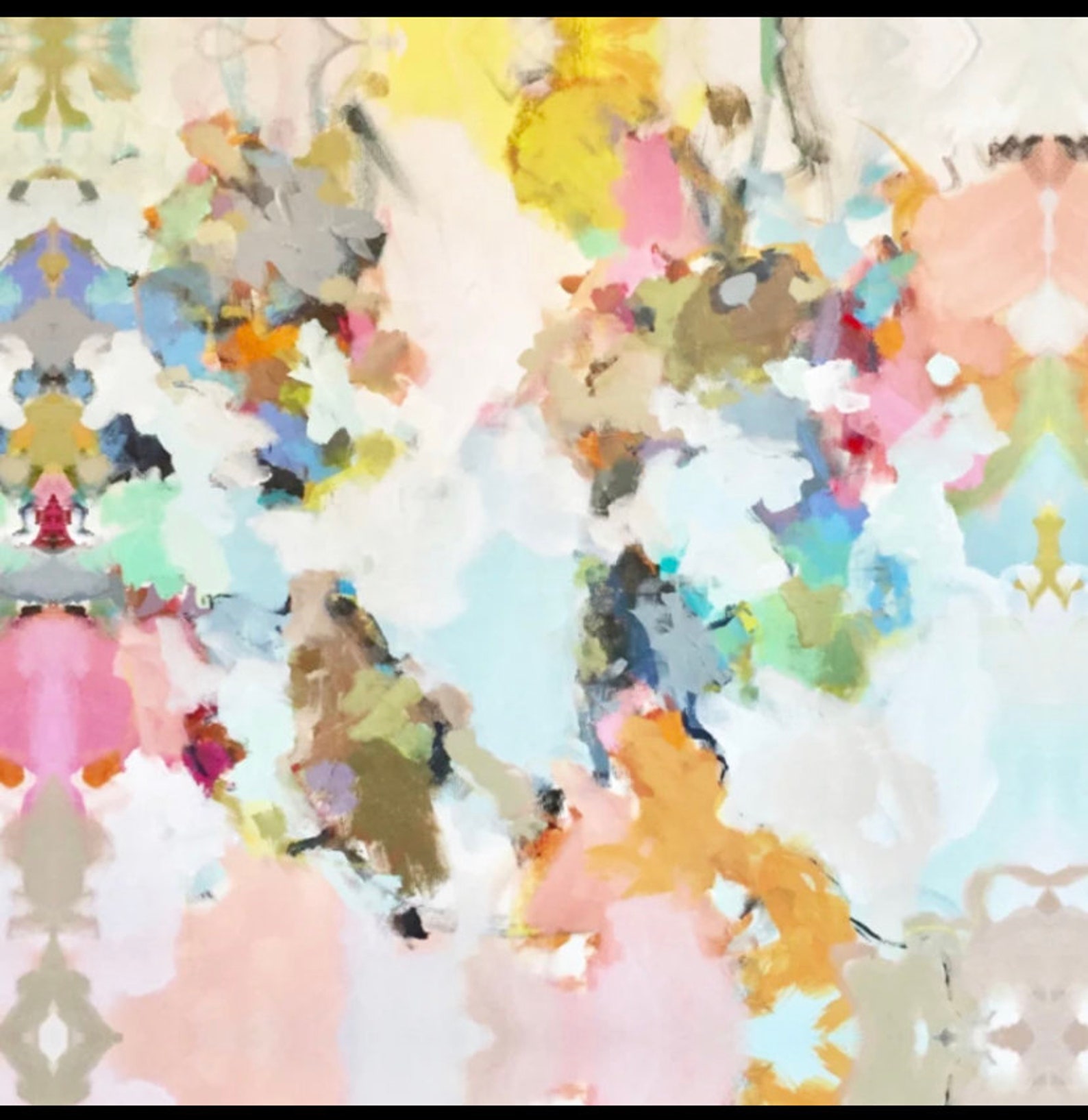 Laura Park fabric Under the Sea Pillow Cover Watercolor Etsy