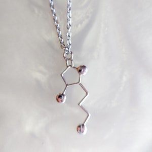 Whiskey Molecule Necklace