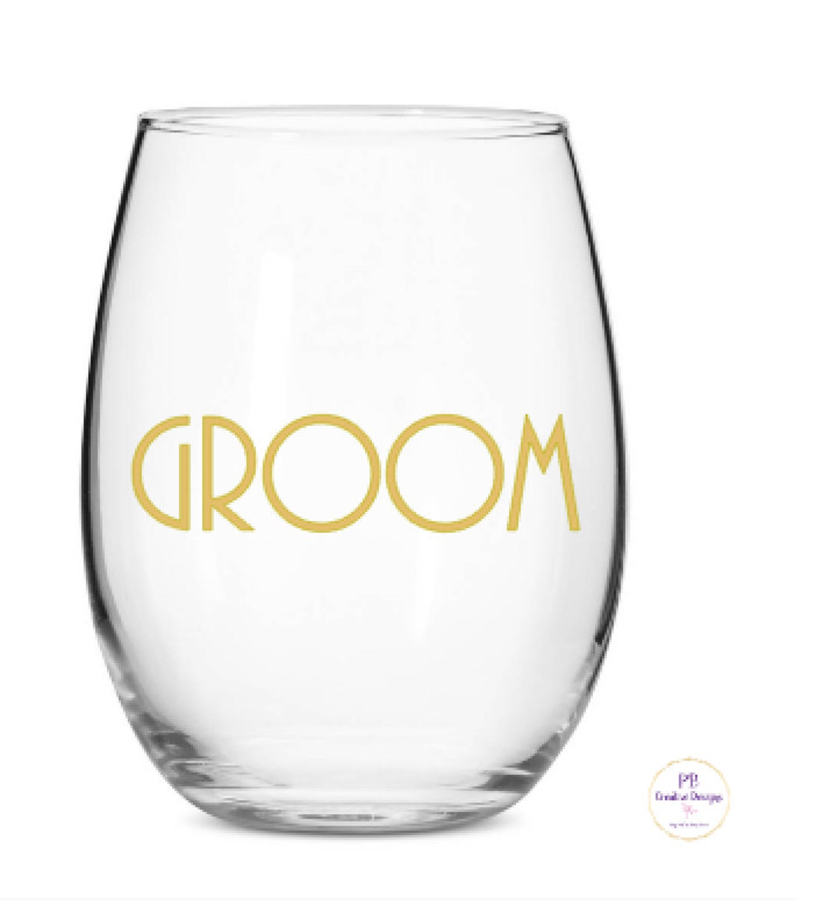 Groom Decal for Wine Glass / DIY Decal / Tumbler Decal Etsy