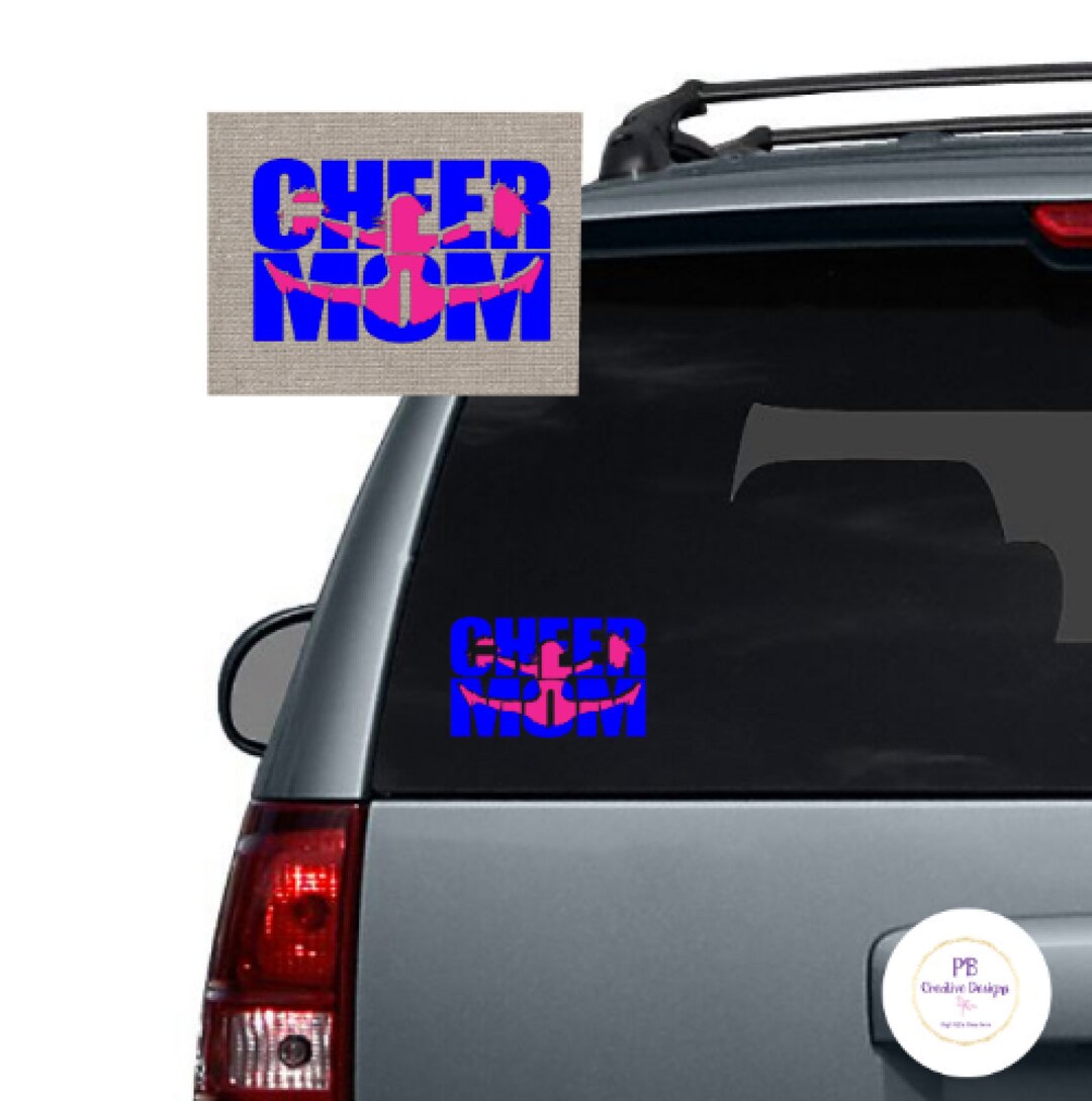 Cheer Mom Decal for Car Window / DIY Decal / Car Decal / - Etsy