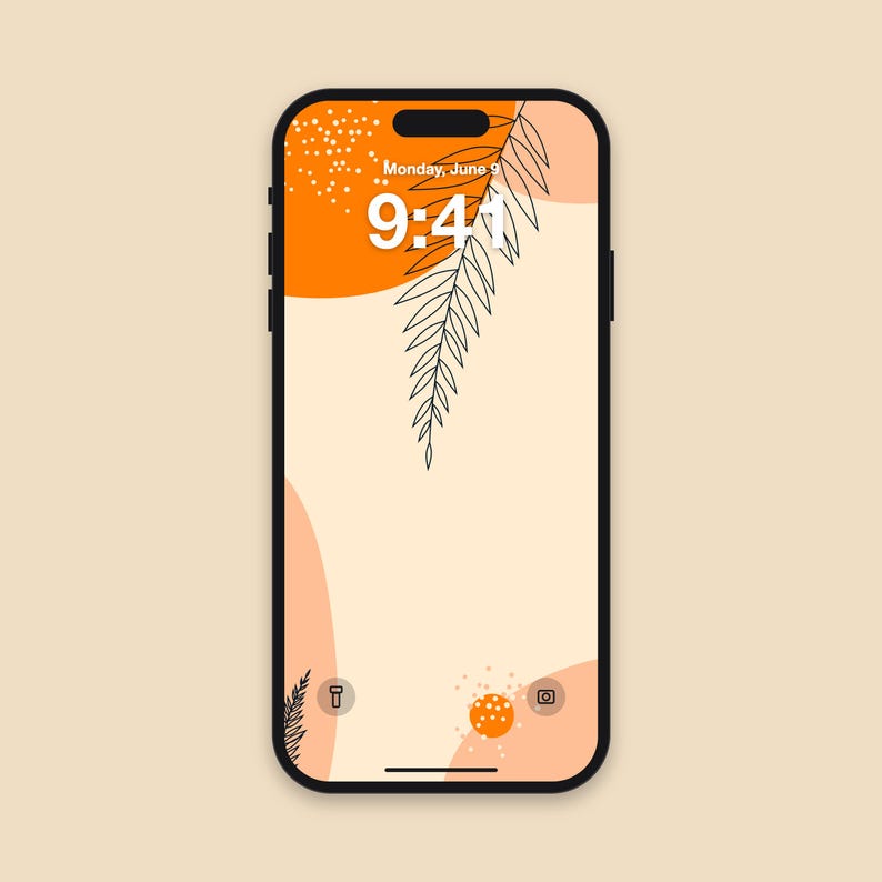 6 Fall Boho Phone Wallpapers | iPhone and Android