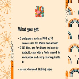 6 Fall Boho Phone Wallpapers | iPhone and Android