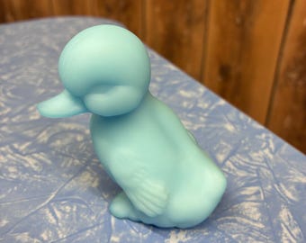 Fenton blue satin duck