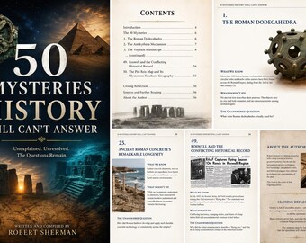 50 Mysteries History Still Can't Answer