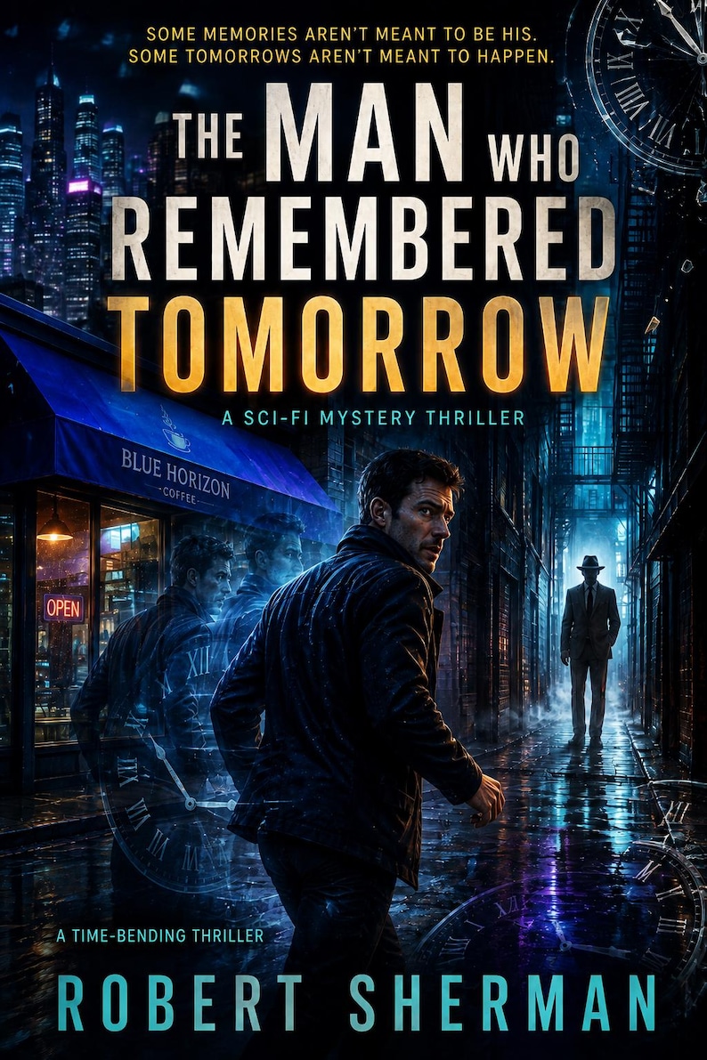 The Man Who Remembered Tomorrow by Robert Sherman book cover