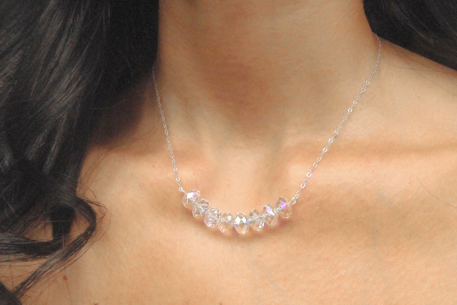 swarovski crystal body chain