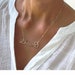 see more listings in the NAME NECKLACE section