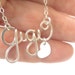 see more listings in the NAME NECKLACE section