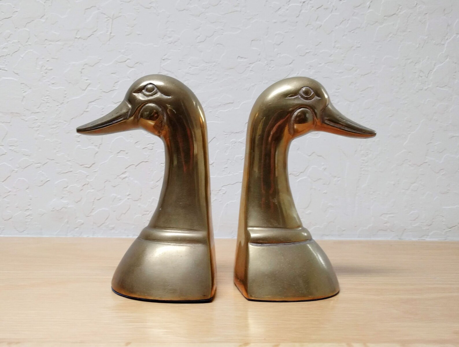 brass duck bookends made in korea brass duck bookends made in korea
