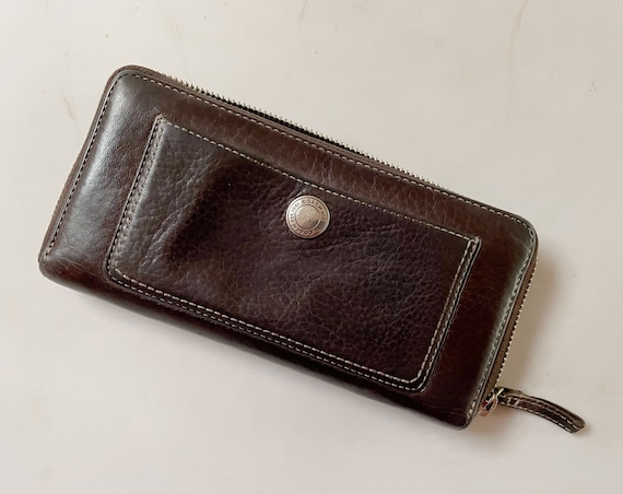 Pre-owned Wallet In Brown