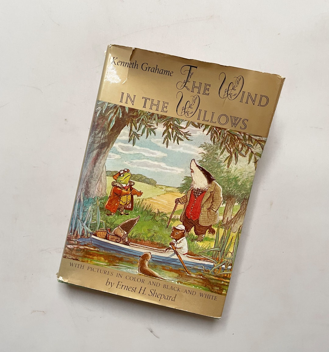 1960 "the Wind in the Willows" Illustrated Hardcover Book by Kenneth ...