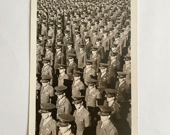 1943 WWII 5000 Pilots Real Photo Postcard, San Antonio, TX
