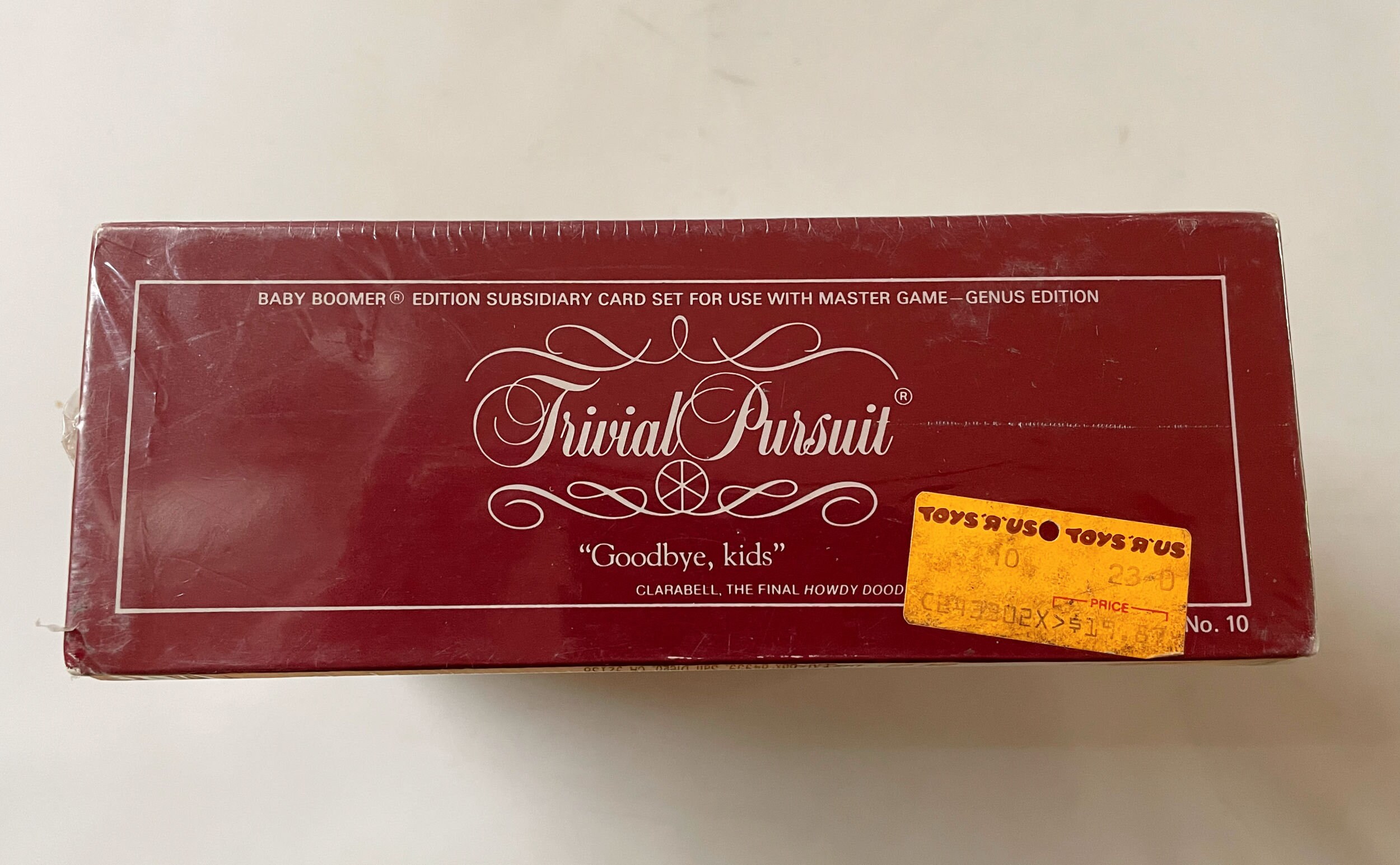 Trivial pursuit hotsell toys r us
