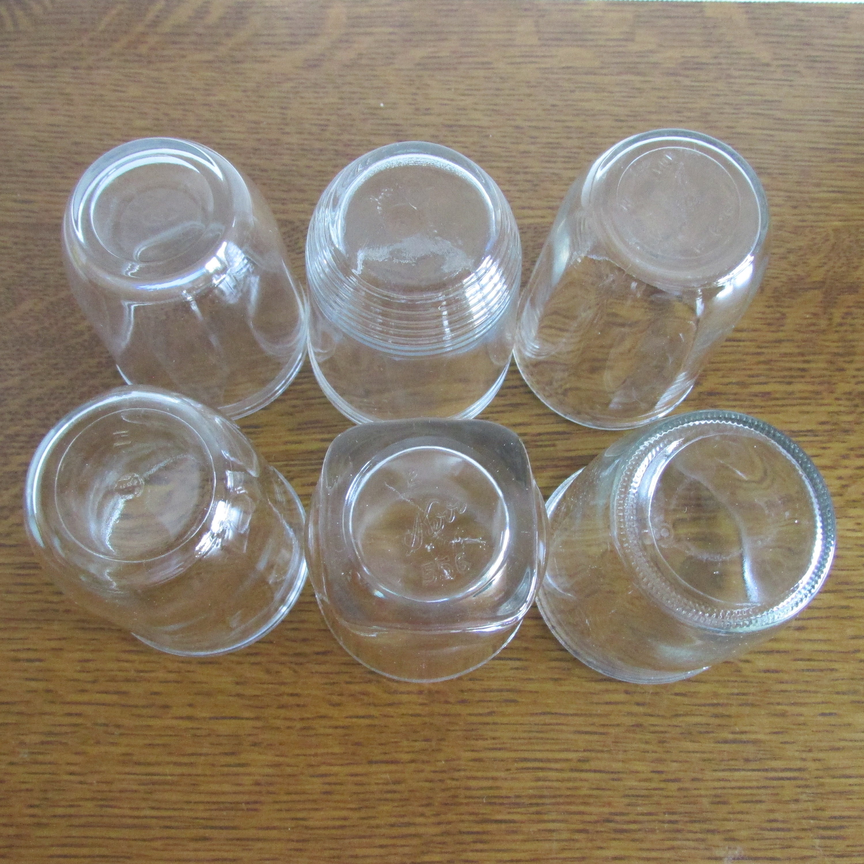Vintage Set 6 Jelly Jars Wax Seal All Different Ball Kerr Etsy