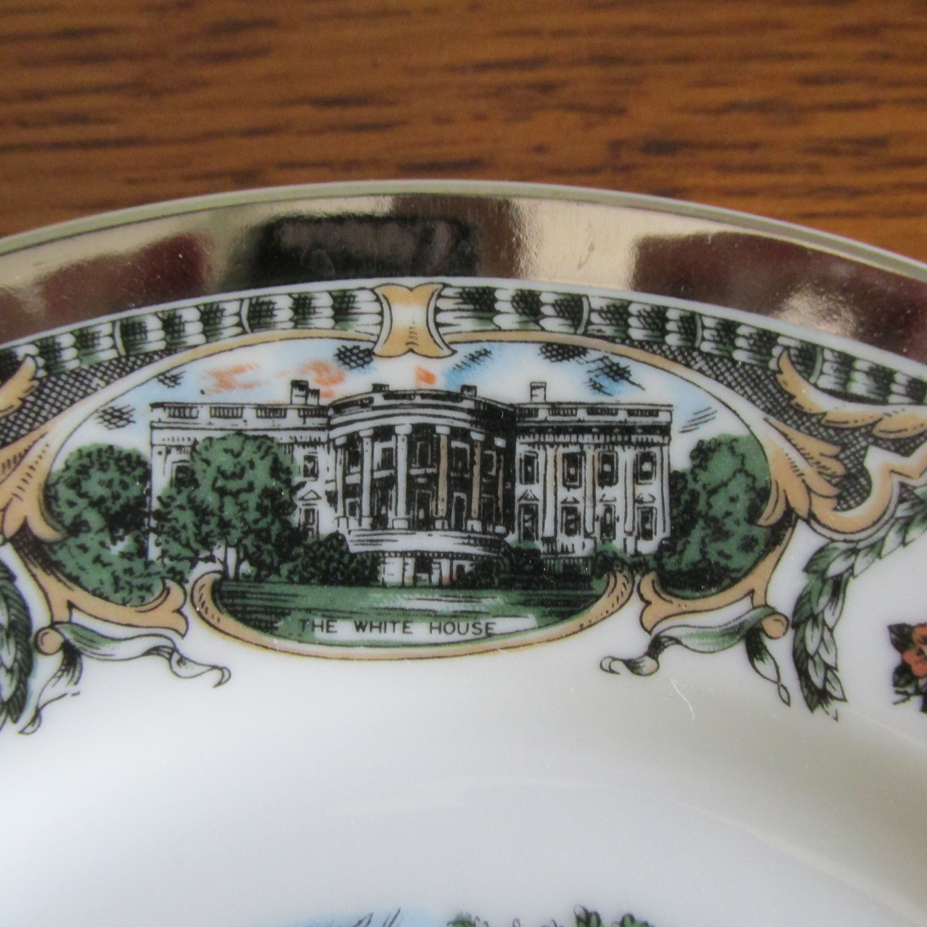 Vintage U.S. Capitol Souvenir Plate Washington D.C. Etsy