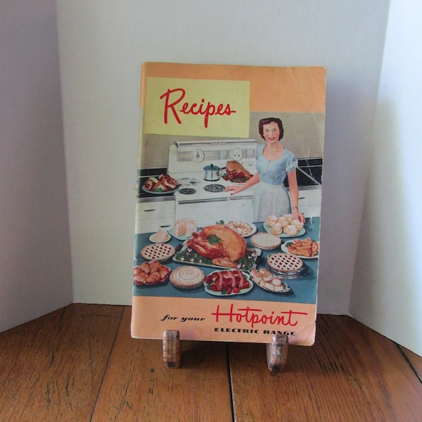 Recipes For Your Hot Point Range  1950s