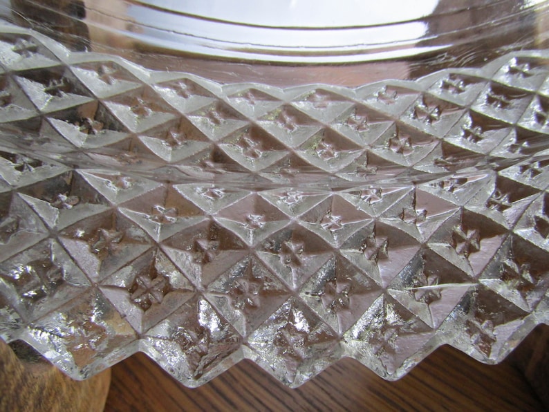 Vintage Divided Glass Relish Plate