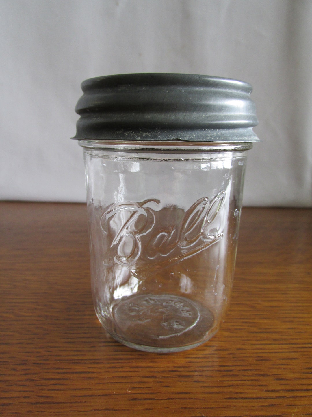 Vintage Ball Jelly Jar Zinc Lid Ball Canning Jars Etsy