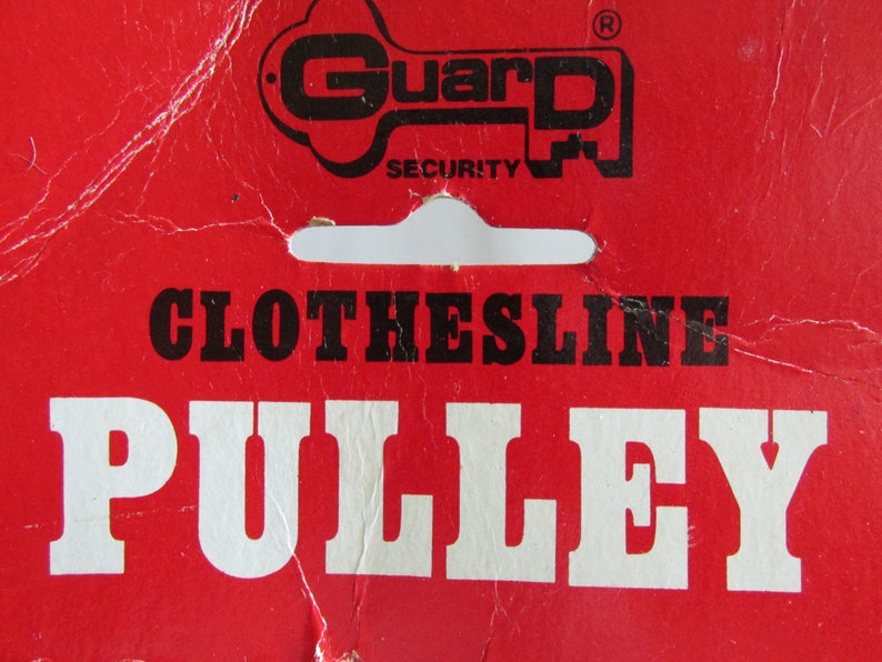 Vintage New Replacement Clothes Line Pulley