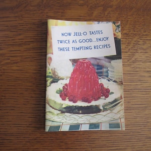 Jell-O Recipe Booklet 1934 Advertising Cook Books