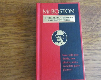 Mr. Boston Official Bartender's and Party Guide Hardcover  1994