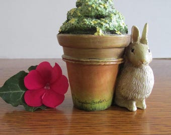 Vintage Marjolein Bastin Rabbit Recipe Card Holder Notes or  Photos