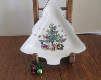 Vintage Nikko Christmastime Snack Set - Cup & Plate - Made in