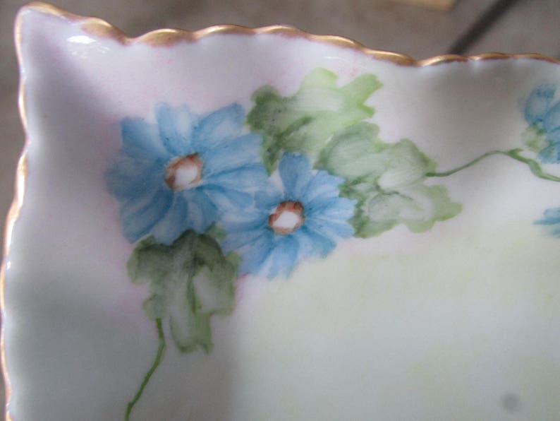 Vintage Trinket Dish with Butterfly