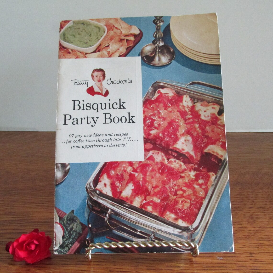 Betty Crocker's Bisquick Party Book Copyright 1957 Recipe Etsy