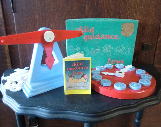 Vintage Set of Child Guidance Toys 1950s Etsy