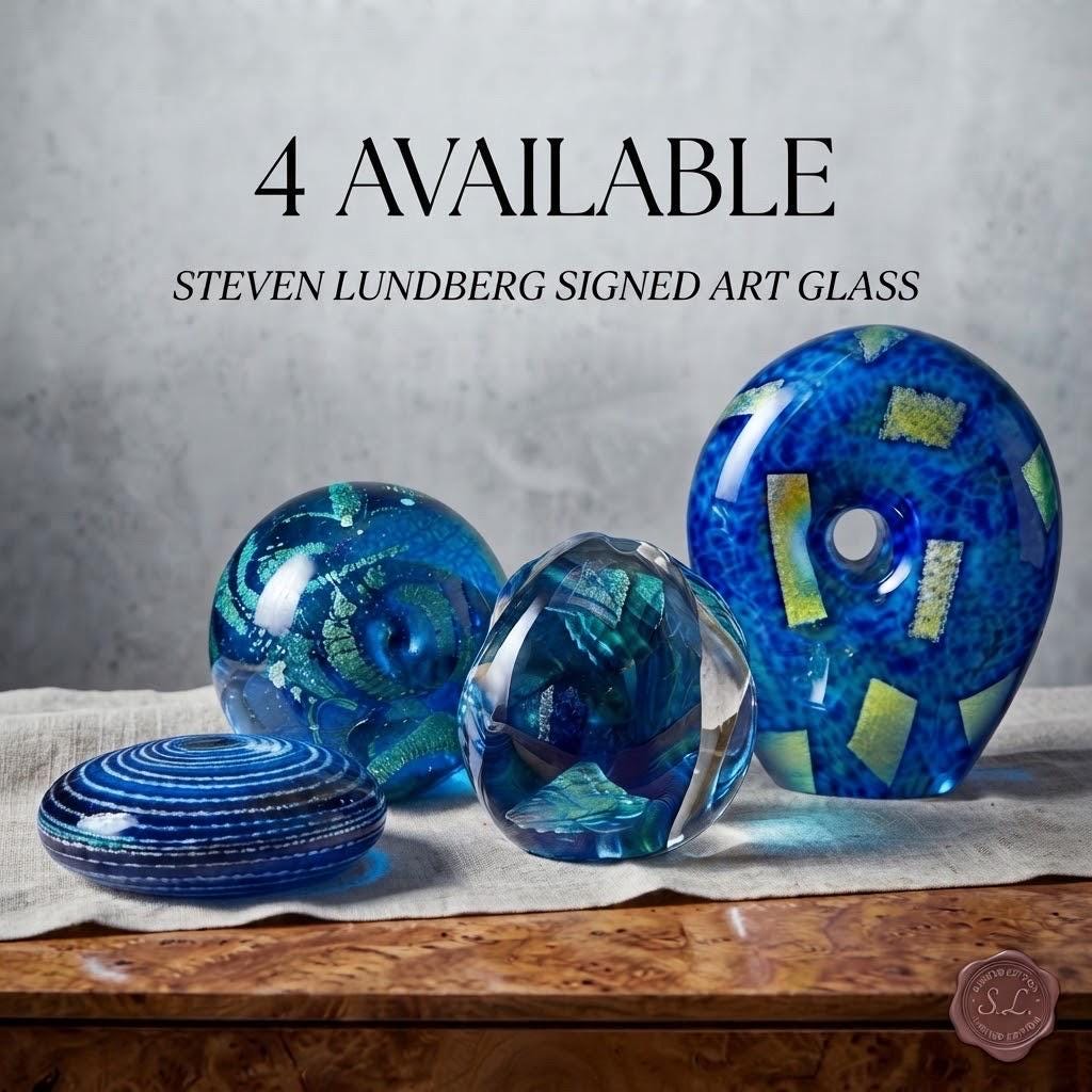 LUNDBERG STUDIOS World Weights ペーパーウェイト Lundberg Studio Paperweight - Etsy