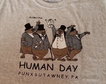 Souvenir Groundhog Brim Hat////Groundhog Day////Punxsutawney Pa////February 2