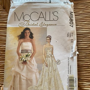McCall schnittmuster M5807 Gr. 14-20 ungeschnitten