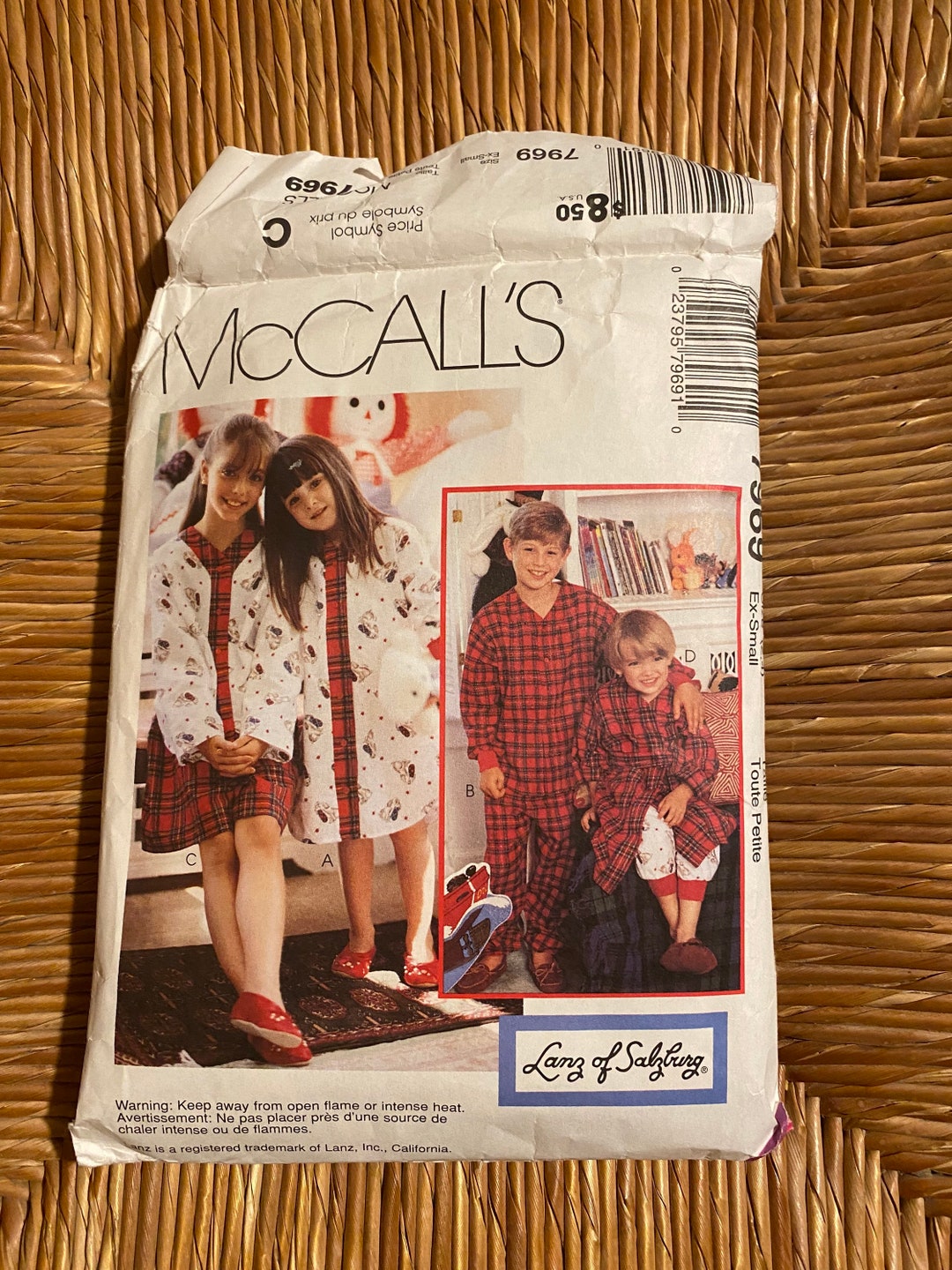 Mccall’s Sewing Pattern 7969 Size 2-4 - Etsy