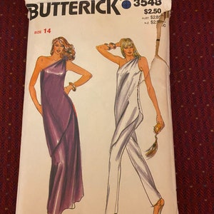 Butterick sewing pattern 3548 size 14 uncut