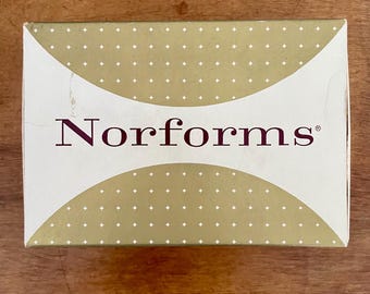 Rare 1960s OTC Norforms Antiseptic Deodorant Suppositories Box Only