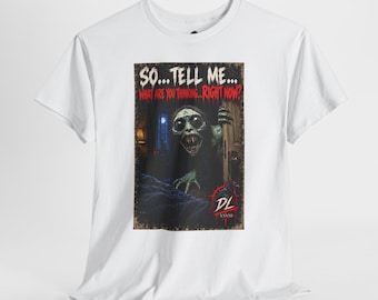 Funny Horror Monster Shirt, Creepy Dark Humor T-Shirt, Nightmare Creature Tee