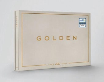 Jung Kook Golden CD Album Version White with Photobook New/Open Box