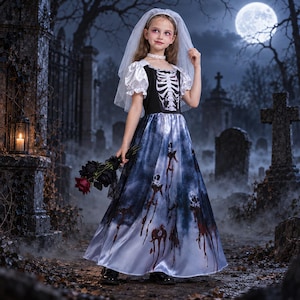 Halloween Ghost Bride Dress - Etsy
