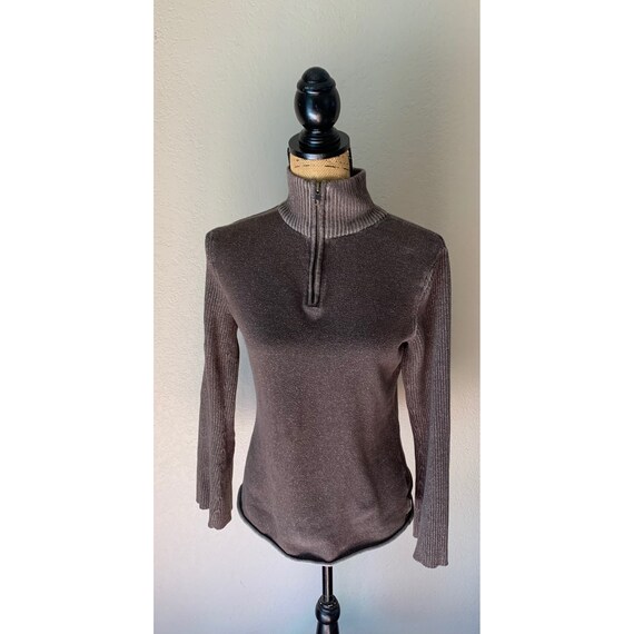 calvin klein quarter zip womens