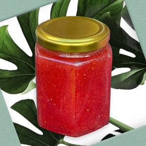 Homemade Strawberry Jam Preserves 6 oz jar image 4