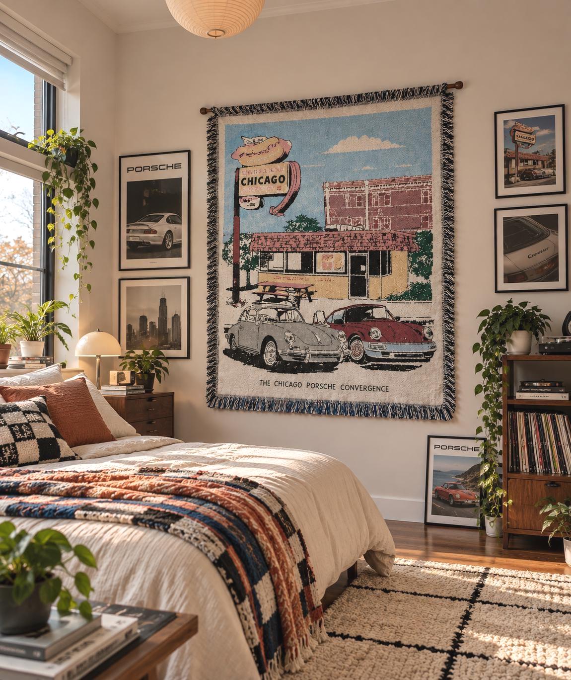 Tapestry Porsche - Etsy